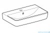 Geberit Selnova Compact Umywalka 60x37cm 501.511.00.7